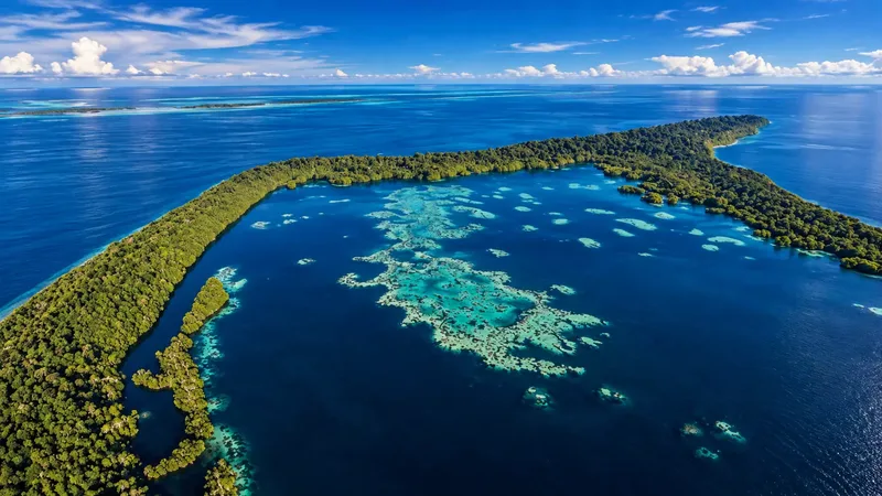 kakaban2 island aerial